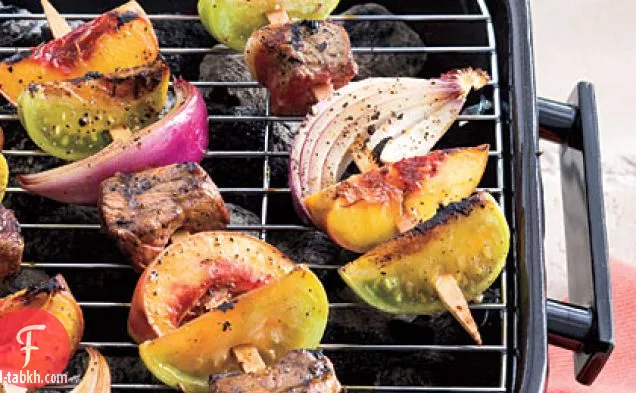 دبس السكر-كابوبس ستيك البلسم مع الطماطم الخضراء