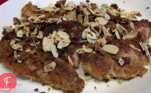 سمك السلمون المرقط مع الثوم والفطر