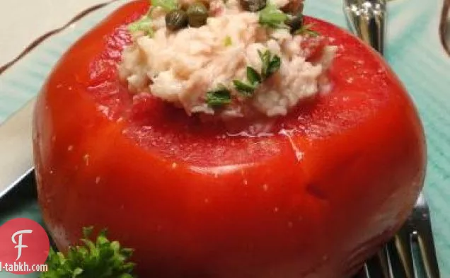 تونة مع نودلز الوسابي