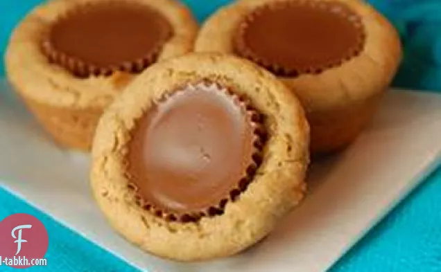 زبدة الفول السوداني كوب الكوكيز