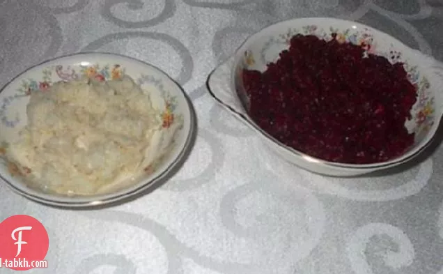 عيد الفصح الفجل والبنجر