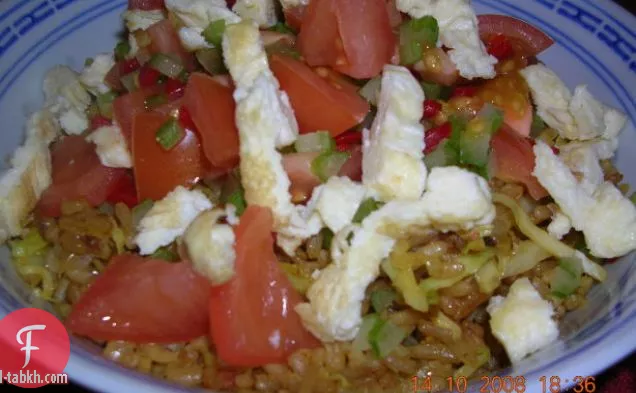 نباتي ناسي جورينج (أرز مقلي)