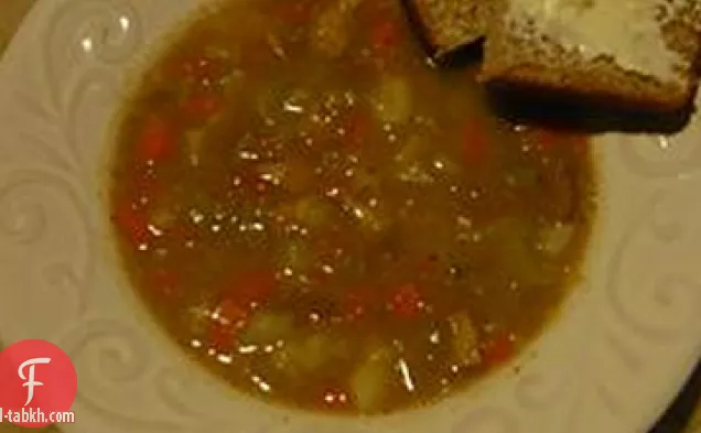 شوربة فرم لحم الخنزير