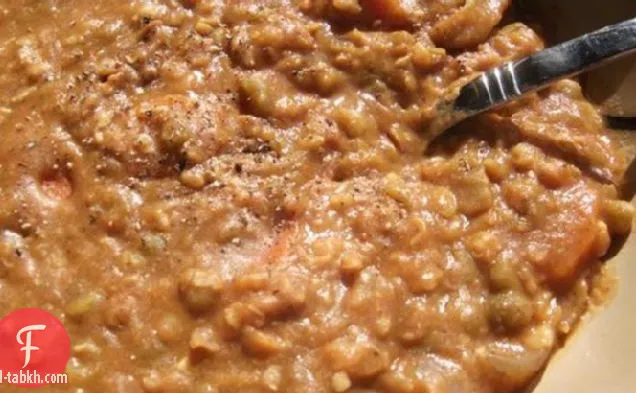 التايلاندية تويست بطيئة طباخ نباتي سبليت حساء البازلاء