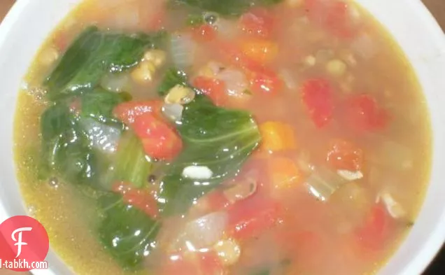 سلطة المانجو والأرز