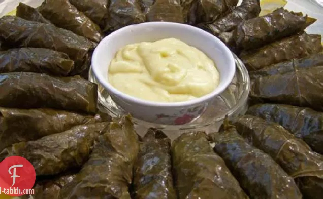 ورق عنب محشي (باللحم)