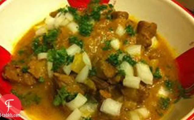 خروف تونسي بالزعفران (كيليا زارة)