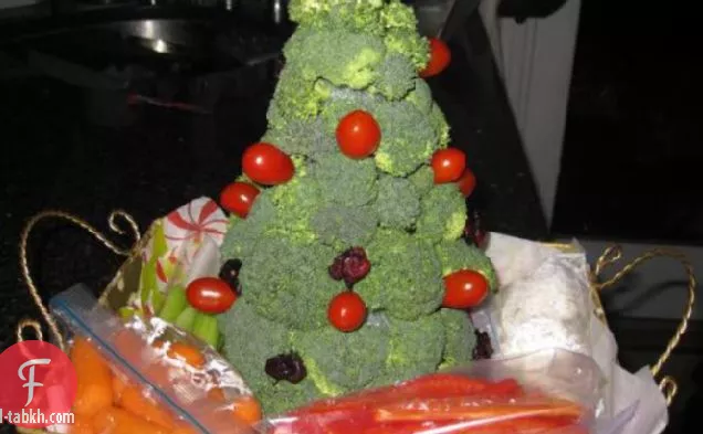 شجرة عيد الميلاد محور الصالحة للأكل
