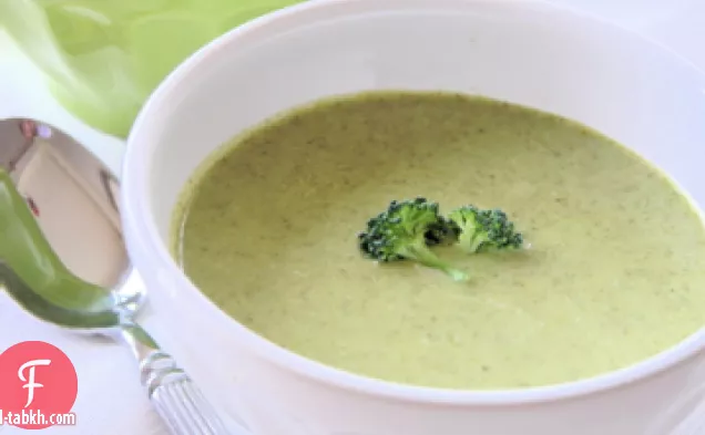 شوربة كريمة البروكلي