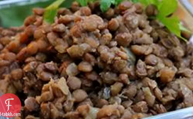 العسل خبز العدس