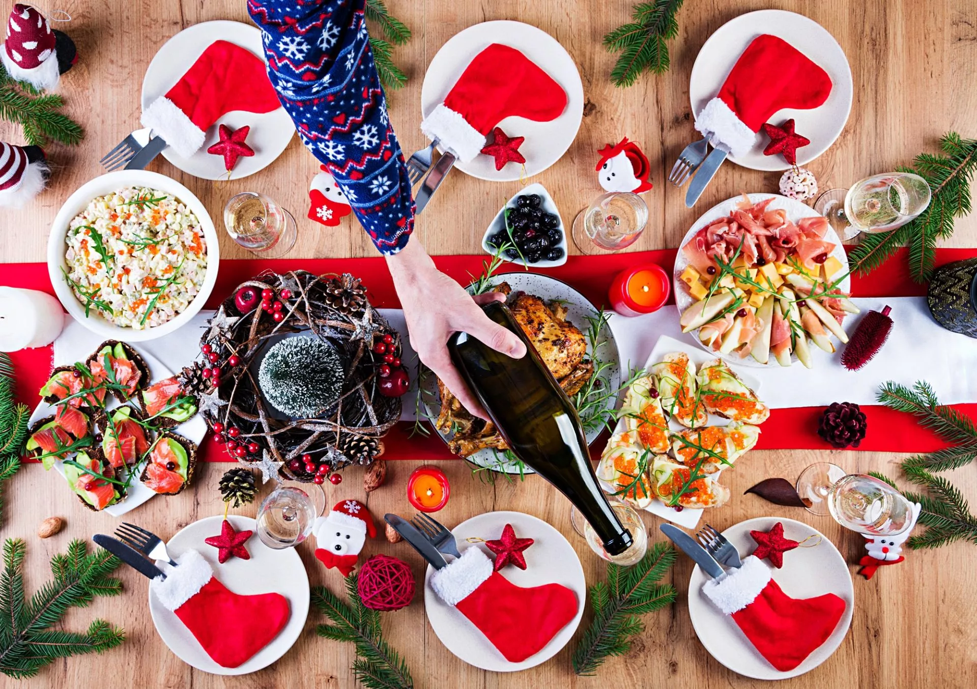 14 أفضل أفكار طعام حفلة عيد الميلاد