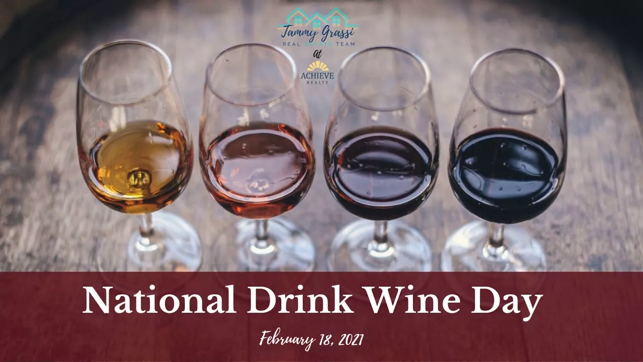اليوم الوطني لشرب النبيذ في 18 فبراير